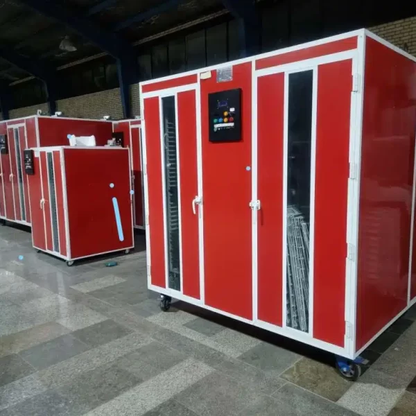 دستگاه میوه خشک کن صنعتی 500 کیلویی گازی اکباتان صنعت