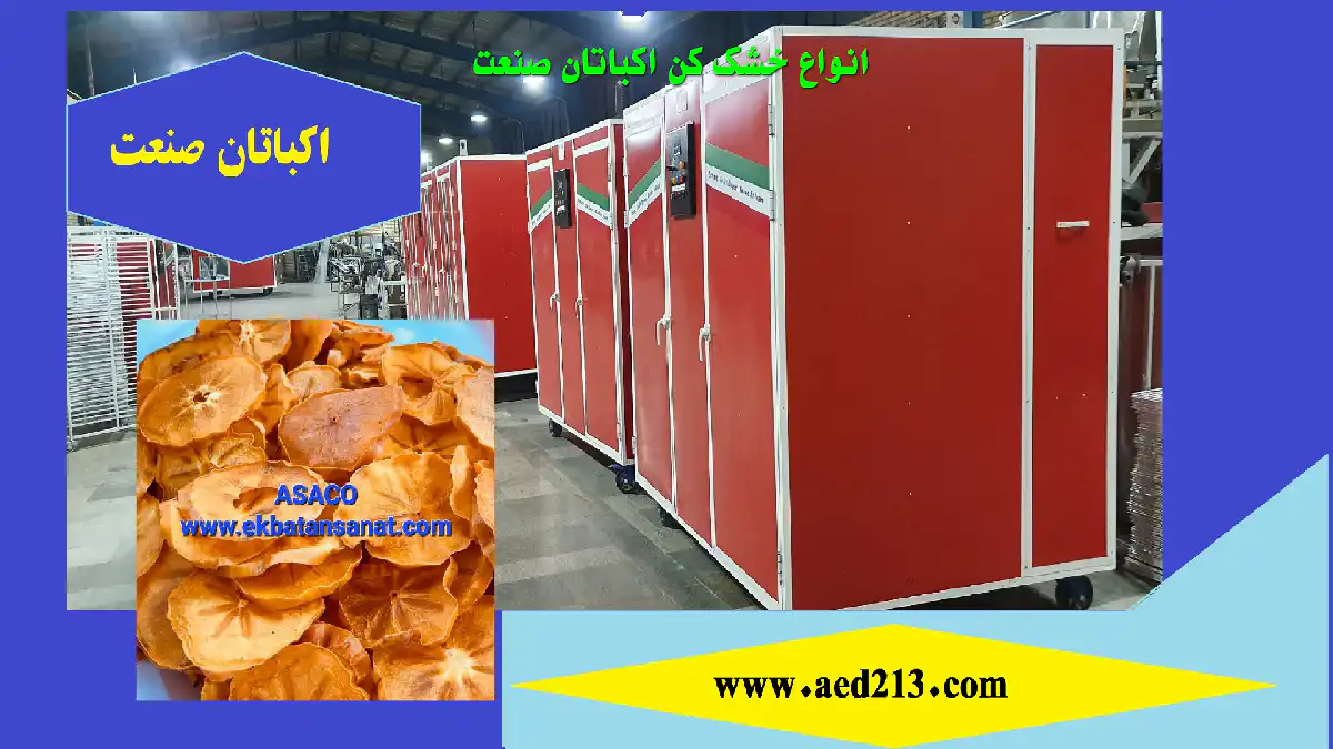 دستگاه خشک کن خرمالو 2 خشک کن خرمالو؛ خشک کردن خرمالو با دستگاه